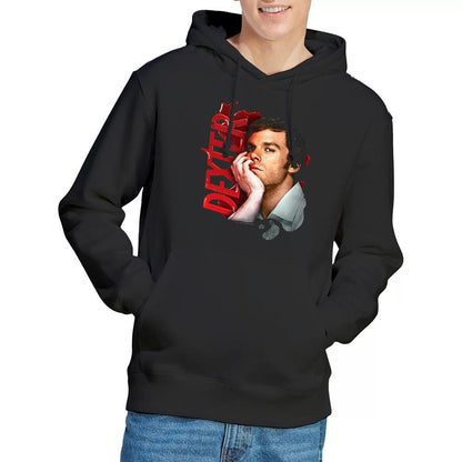 Black - Lifestyle - Dexter Mens Layered Hoodie