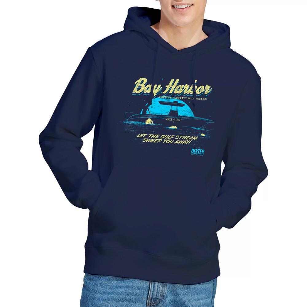 Navy - Lifestyle - Dexter Mens Moonlight Fishing Hoodie