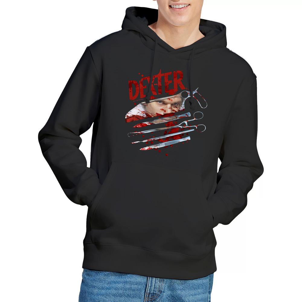 Black - Lifestyle - Dexter Mens Blood Never Lies 2 Hoodie