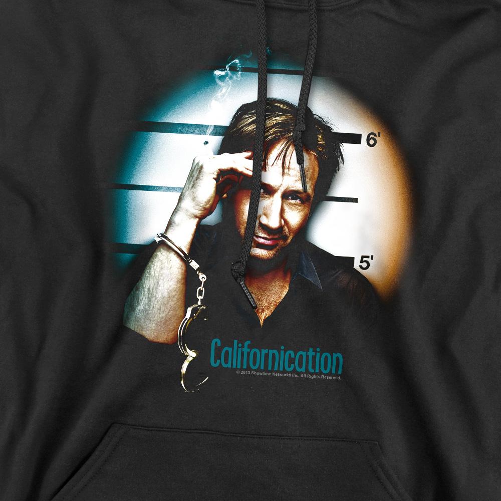 Black - Pack Shot - Californication Mens In Handcuffs Hoodie