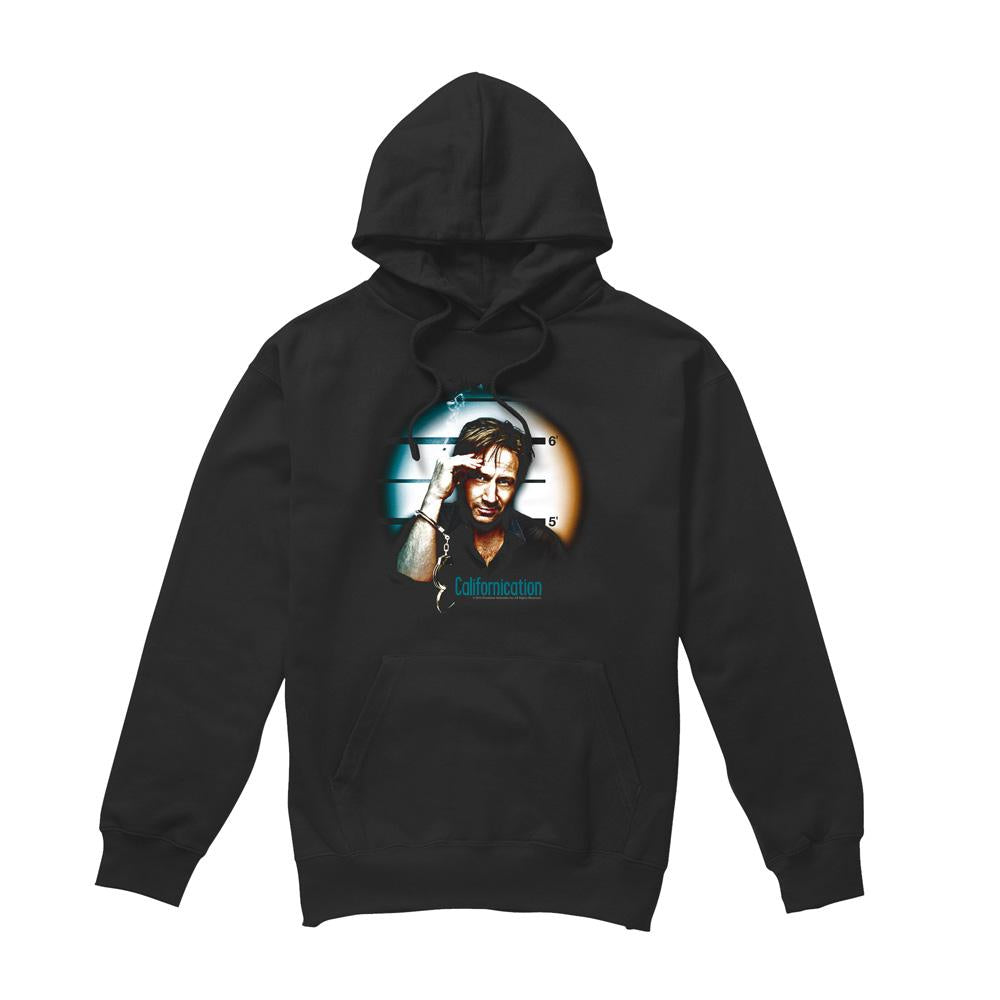 Black - Front - Californication Mens In Handcuffs Hoodie