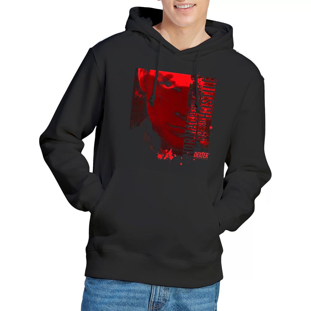 Black - Lifestyle - Dexter Mens Normal Hoodie