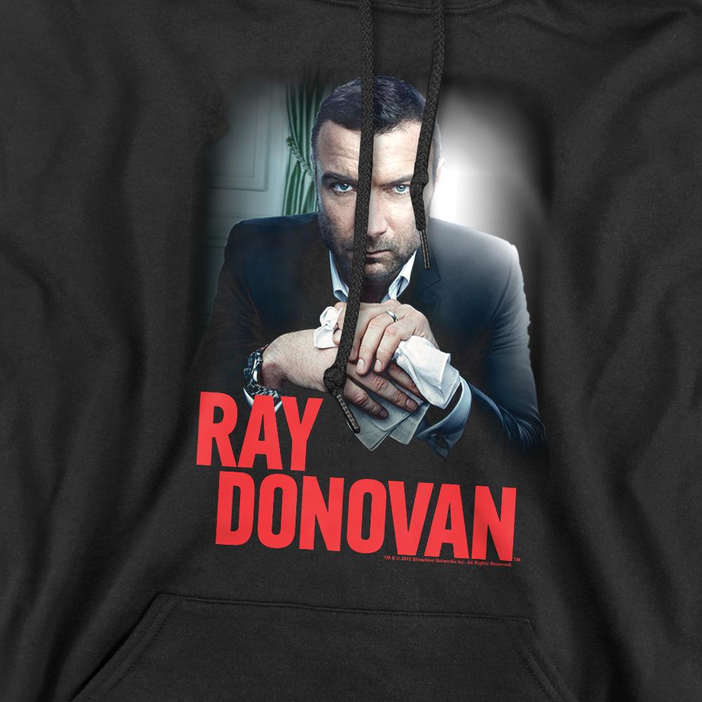 Black - Pack Shot - Ray Donovan Mens Clean Hands Hoodie