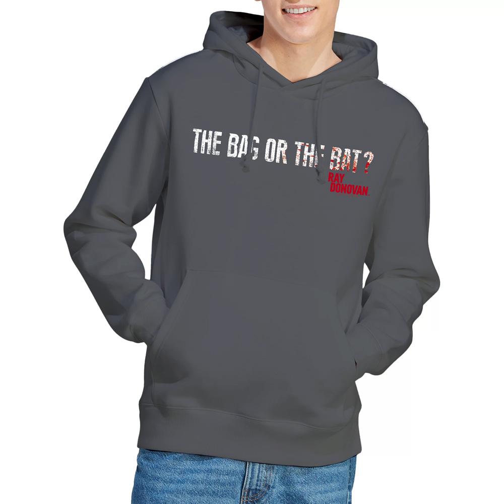 Charcoal - Lifestyle - Ray Donovan Mens Bag Or Bat Hoodie
