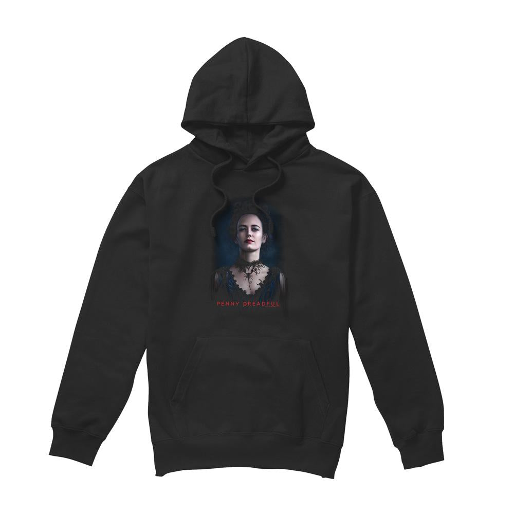 Black - Front - Penny Dreadful Mens Vanessa Hoodie