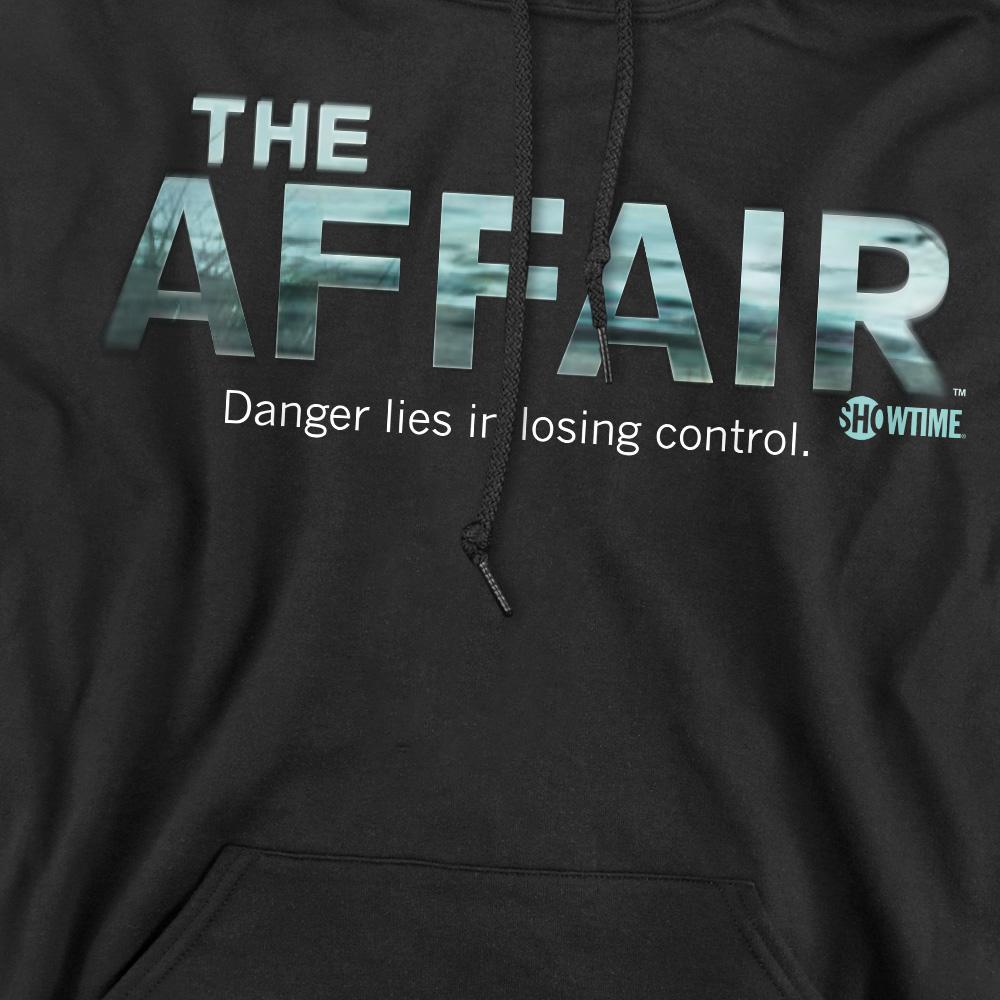 Black - Pack Shot - The Affair Mens Ocean Logo Hoodie