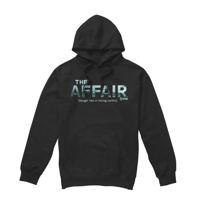 Black - Front - The Affair Mens Ocean Logo Hoodie
