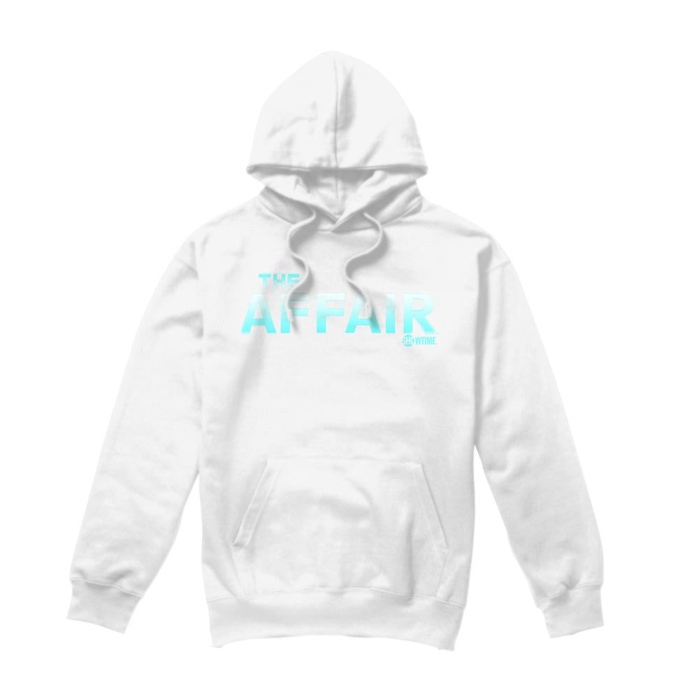 White - Front - The Affair Mens Logo Hoodie