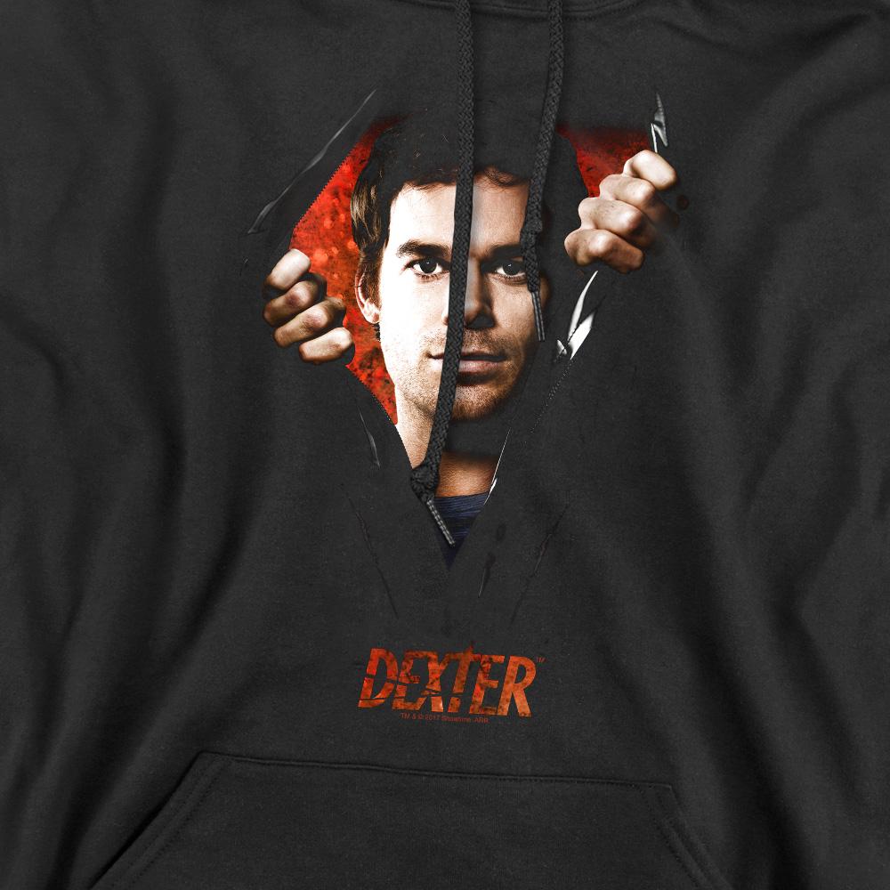 Black - Pack Shot - Dexter Mens Body Bad Hoodie