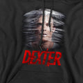Black - Side - Dexter Mens Plastic Wrap Hoodie