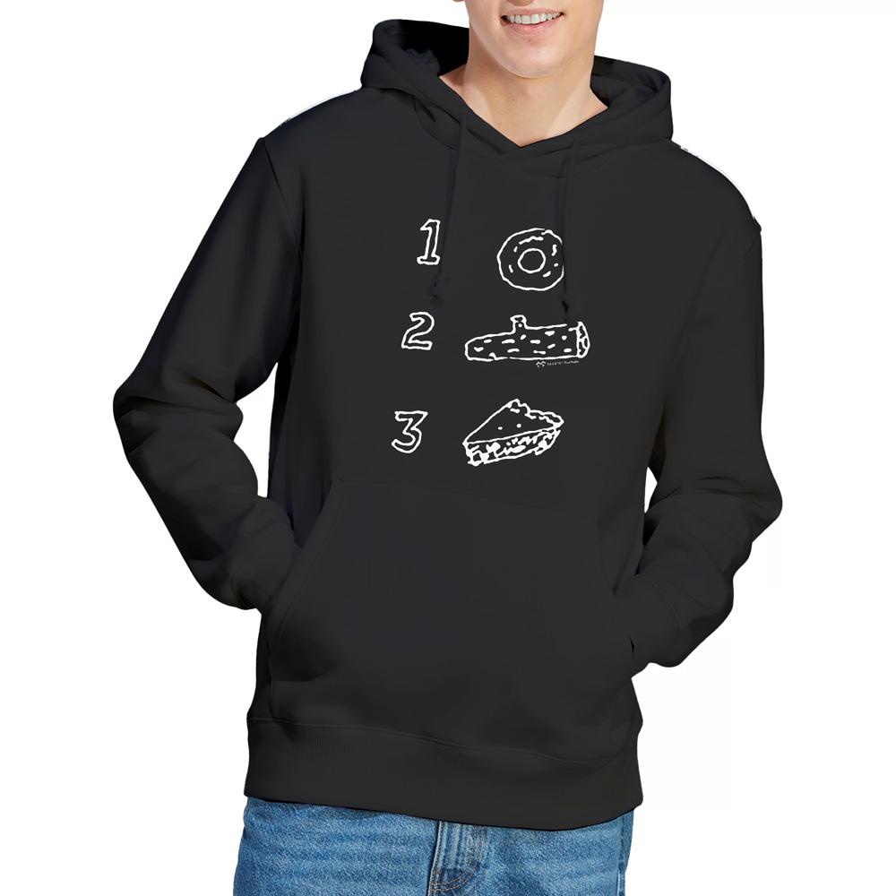 Black - Lifestyle - Twin Peaks Mens Pie Log Donut Hoodie