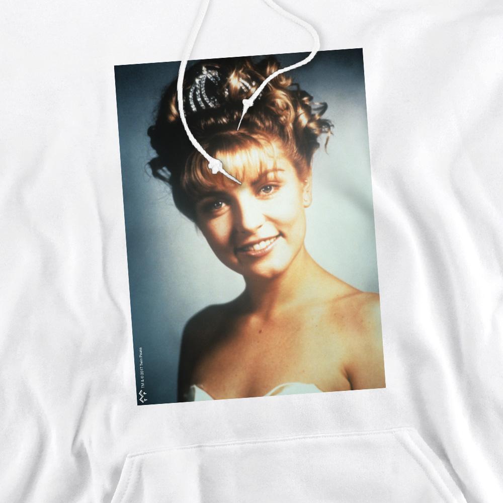 White - Pack Shot - Twin Peaks Mens Laura Palmer Hoodie