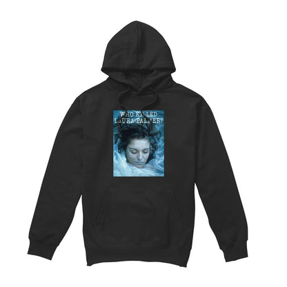 Black - Front - Twin Peaks Mens Who Killed Laura Hoodie
