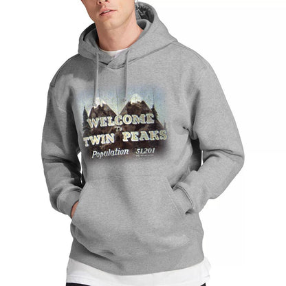 Sport Heather - Lifestyle - Twin Peaks Mens Welcome To Hoodie