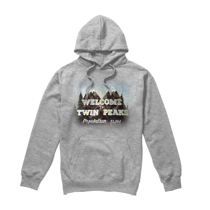 Sport Heather - Front - Twin Peaks Mens Welcome To Hoodie
