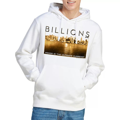 White - Lifestyle - Billions Mens Golden City Hoodie