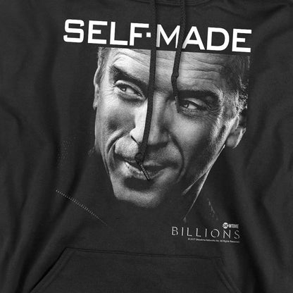 Black - Pack Shot - Billions Mens Self Made Hoodie