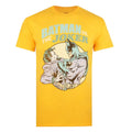 Gold - Front - DC Comics Mens Batman Vs Joker T-Shirt