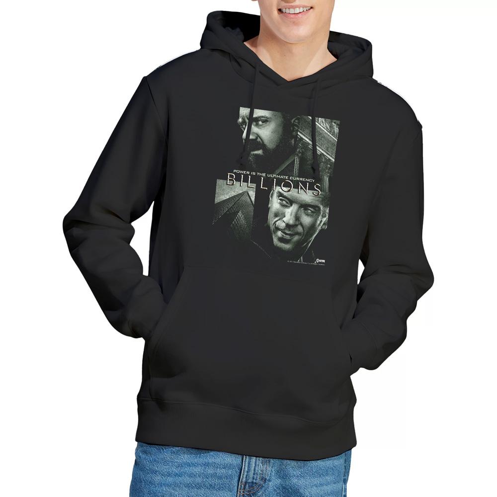 Black - Lifestyle - Billions Mens Currency Poster Hoodie