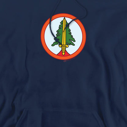 Navy - Pack Shot - Twin Peaks Mens Bookhouse Boys Hoodie
