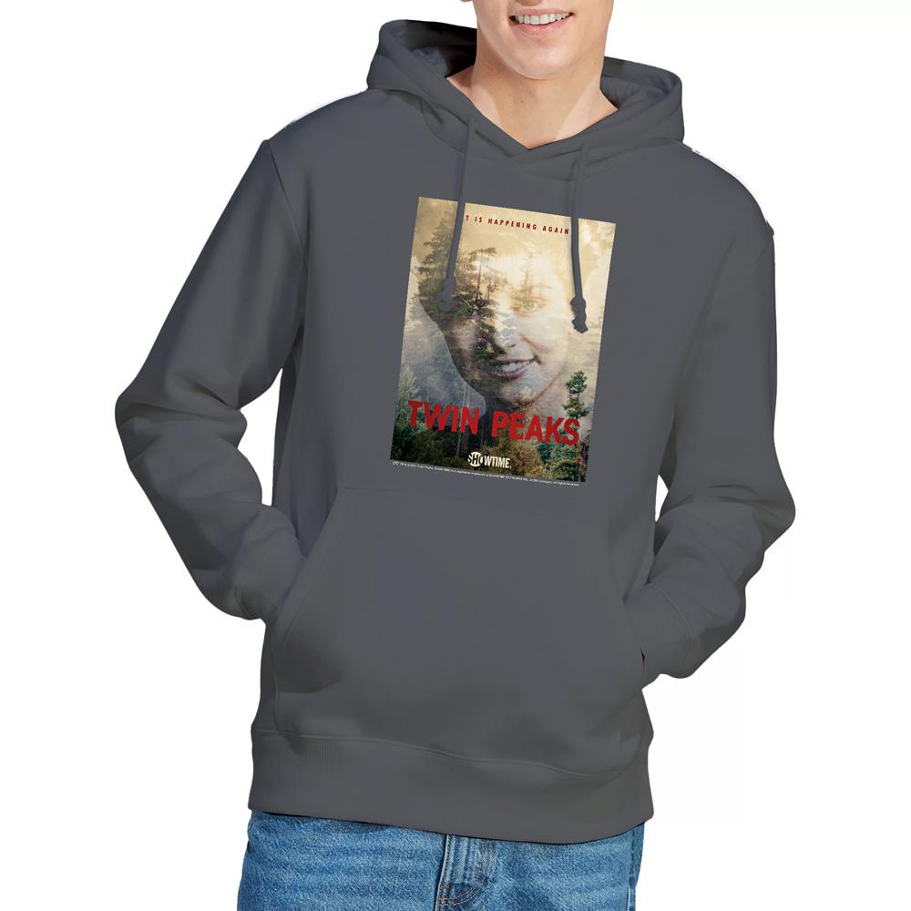 Charcoal - Lifestyle - Twin Peaks Mens Laura Palmer Hoodie