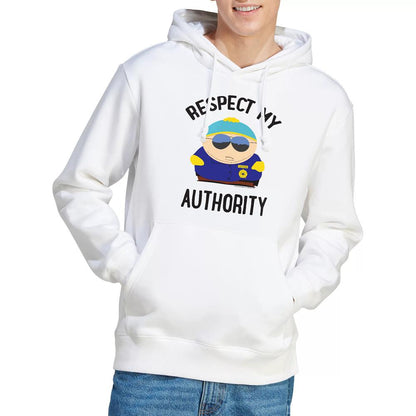 White - Lifestyle - South Park Mens Respect Hoodie