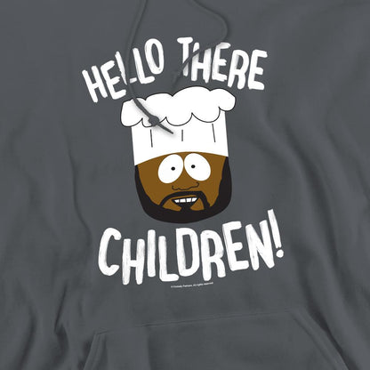 Charcoal - Pack Shot - South Park Mens Hello There Children Hoodie