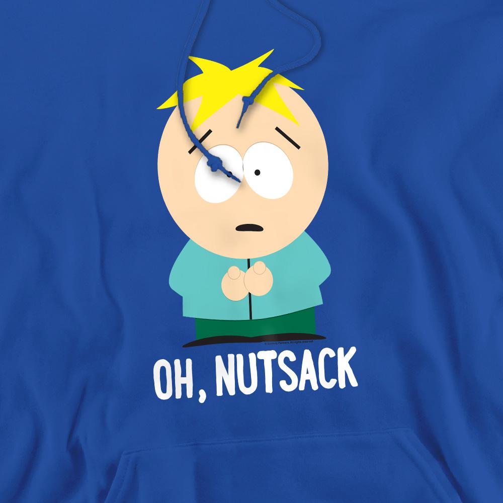 Royal Blue - Side - South Park Mens Oh Nutsack Hoodie