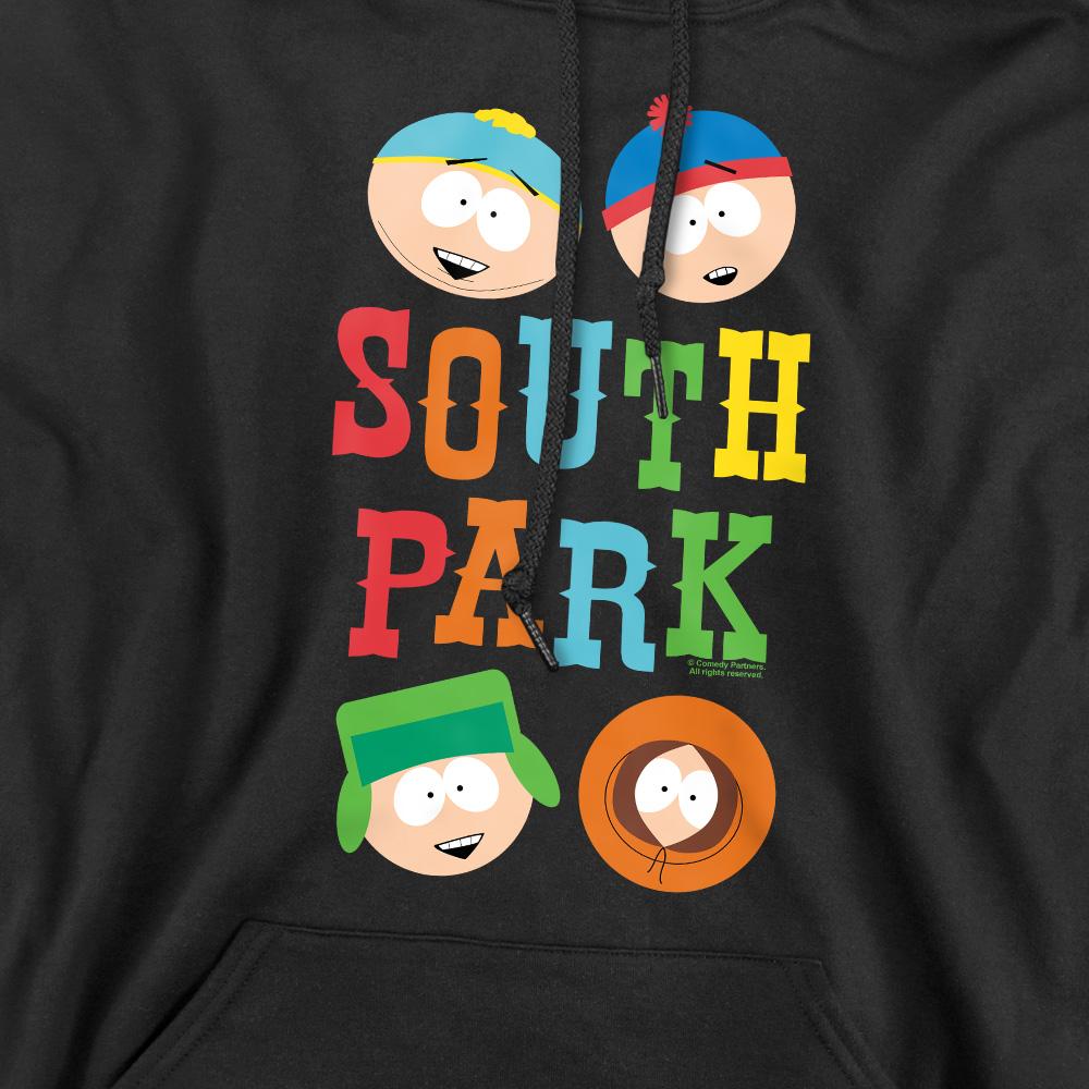 Black - Pack Shot - South Park Mens Best Buds Hoodie