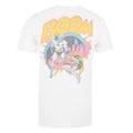 White-Yellow-Pink - Back - Batman Mens Boom T-Shirt