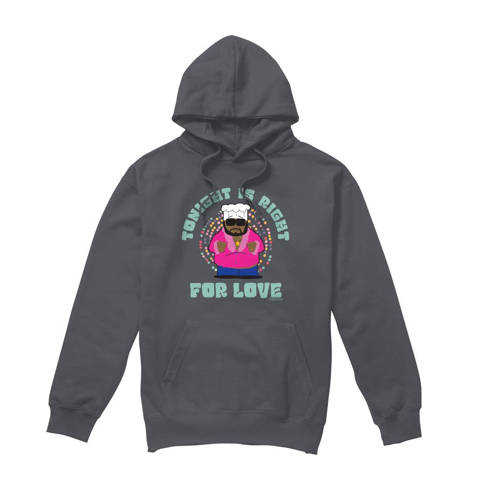 Charcoal - Front - South Park Mens Tonight Is Right Hoodie