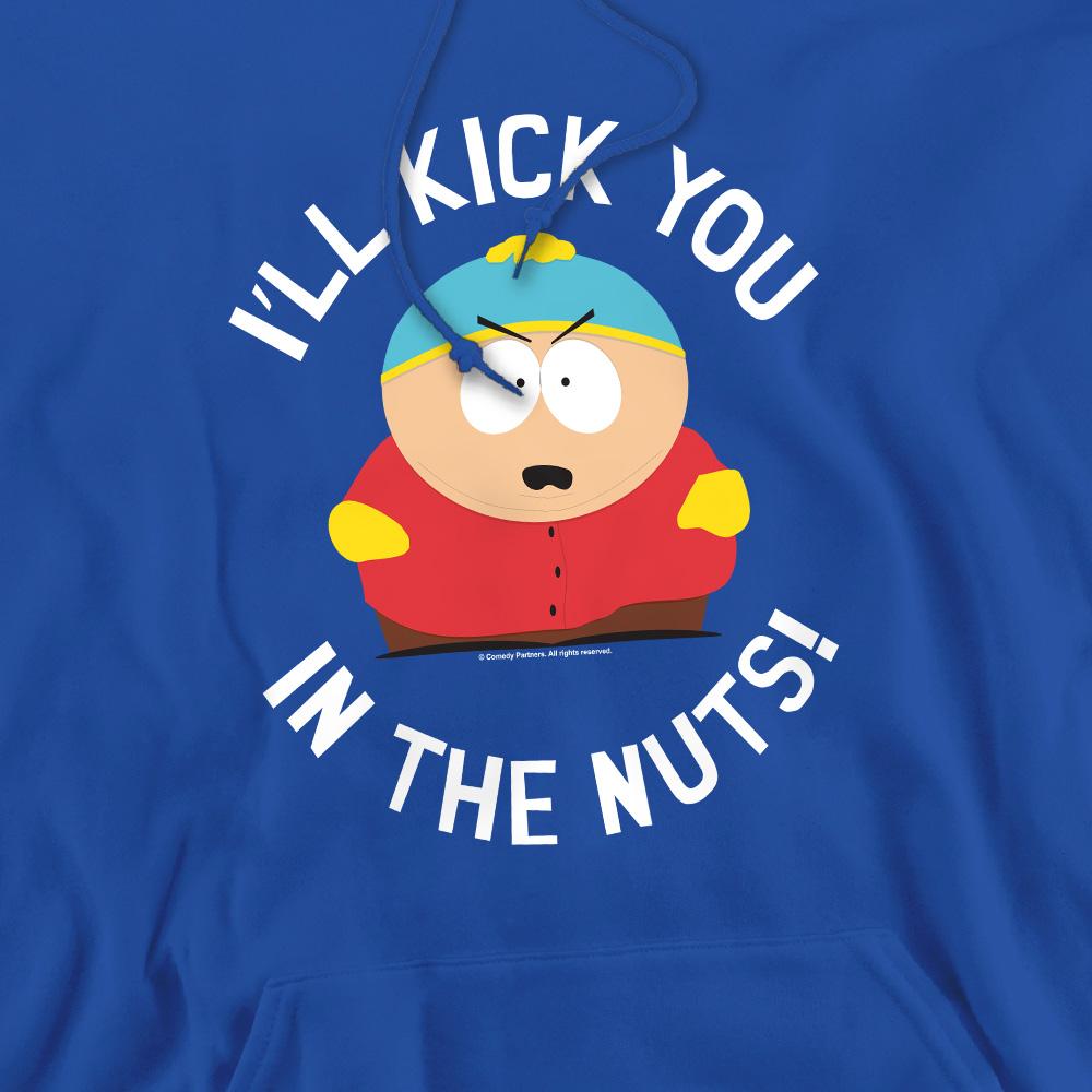 Royal Blue - Pack Shot - South Park Mens Kick You In The Nuts Hoodie
