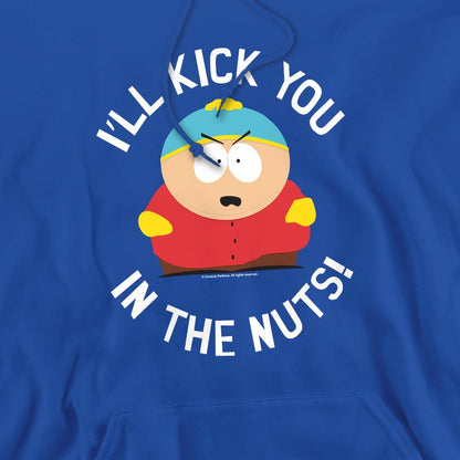 Royal Blue - Pack Shot - South Park Mens Kick You In The Nuts Hoodie