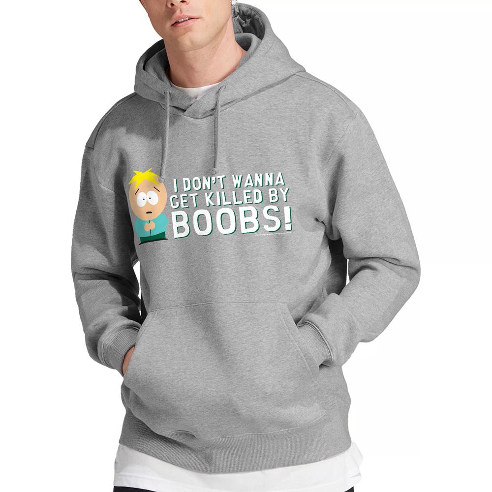 Sport Heather - Lifestyle - South Park Mens Killed By Boobs Hoodie