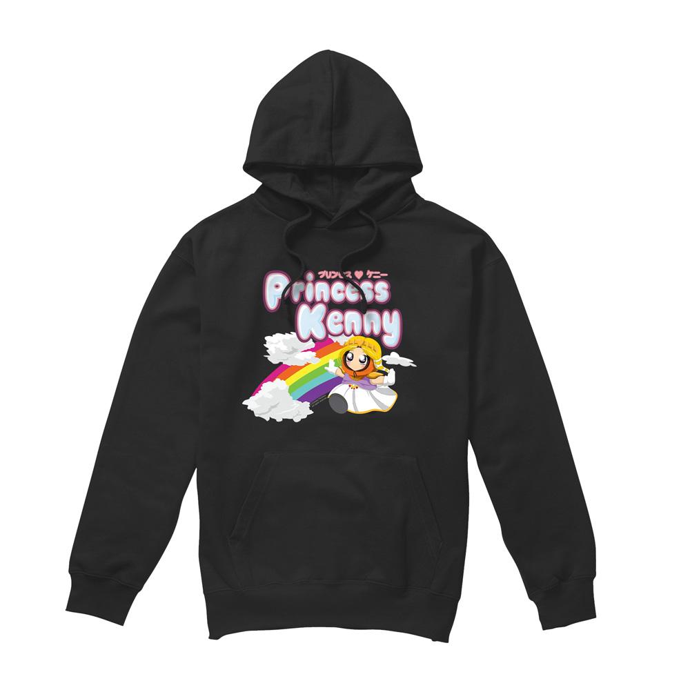Black - Front - South Park Mens Princess Kenny Hoodie