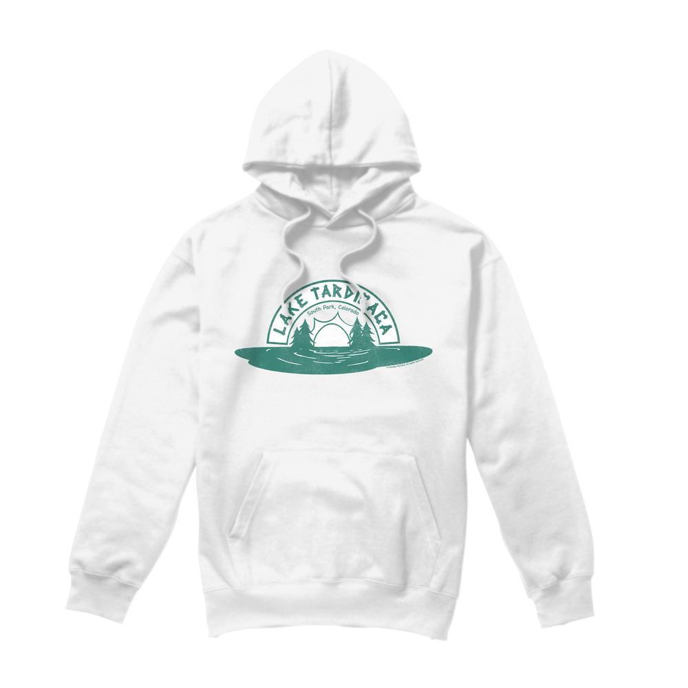 White - Front - South Park Mens Camp Counsellor Hoodie