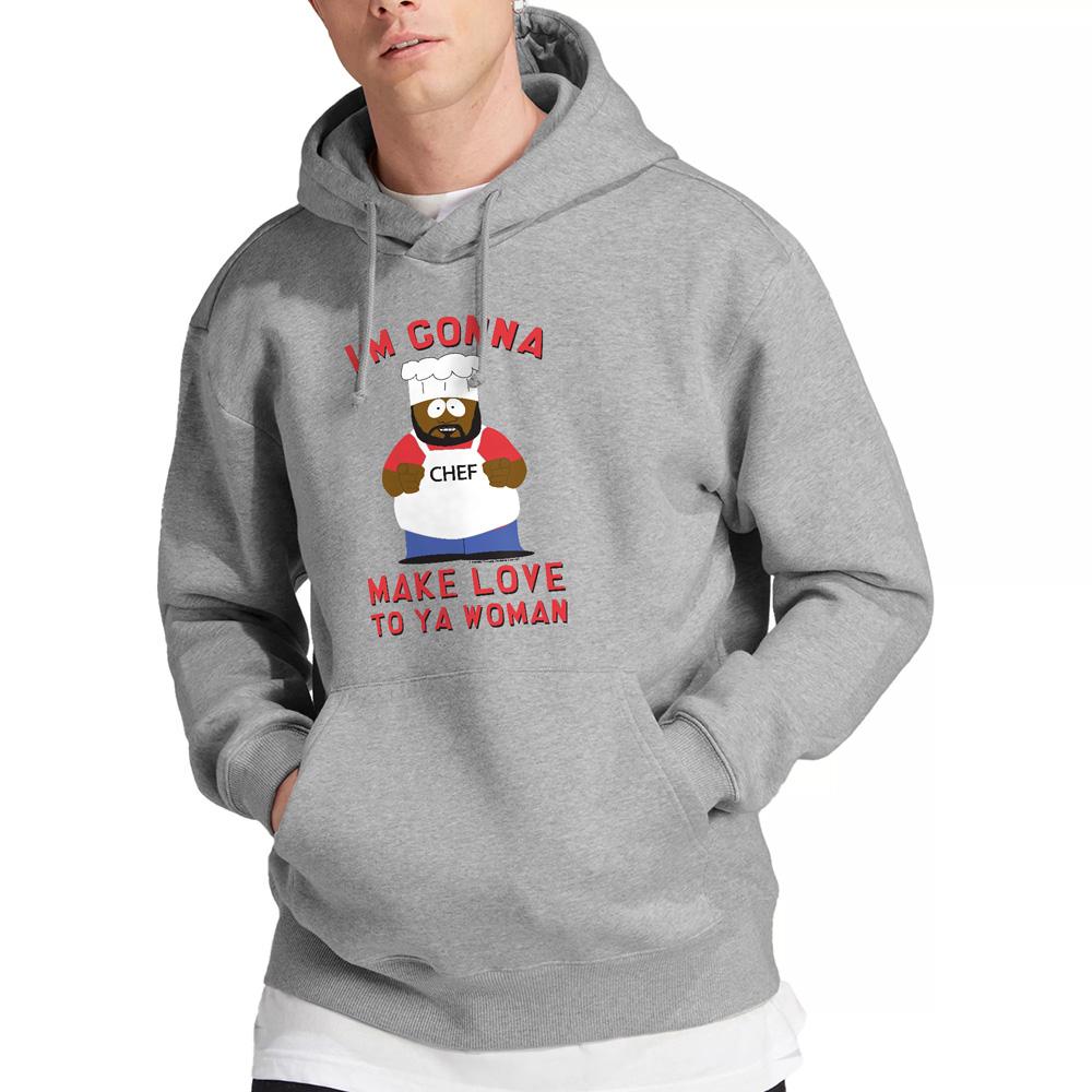 Sport Heather - Lifestyle - South Park Mens Make Love Hoodie
