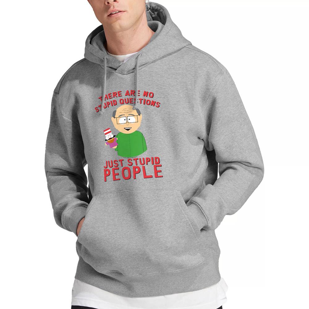 Sport Heather - Lifestyle - South Park Mens No Stupid Questions Hoodie