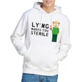 White - Lifestyle - South Park Mens Lying Makes You Sterile Hoodie