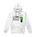 White - Front - South Park Mens Lying Makes You Sterile Hoodie