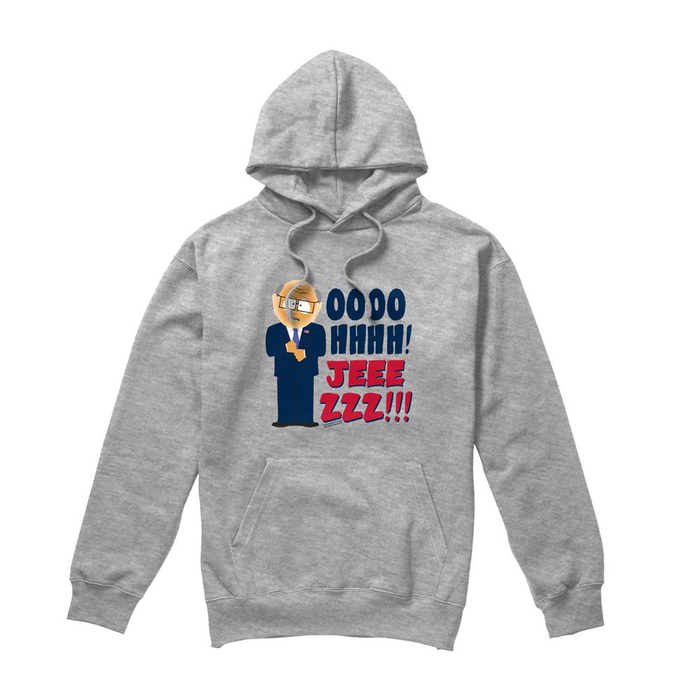 Sport Heather - Front - South Park Mens Oh Jeez Hoodie