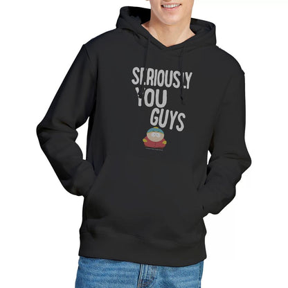 Black - Lifestyle - South Park Mens I´m Seriously Hoodie