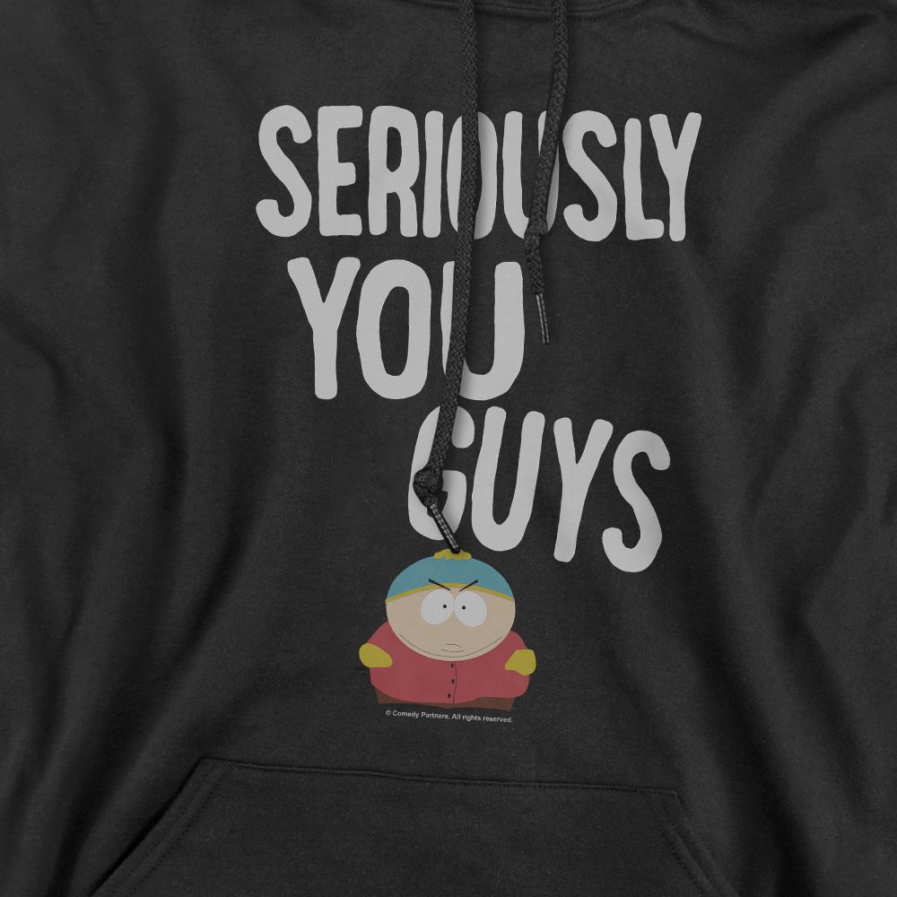 Black - Pack Shot - South Park Mens I´m Seriously Hoodie