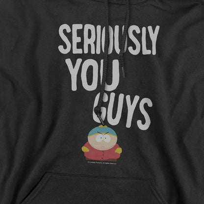 Black - Pack Shot - South Park Mens I´m Seriously Hoodie