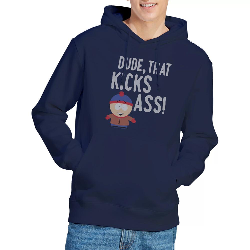 Navy - Lifestyle - South Park Mens Stan Kicks Ass Hoodie