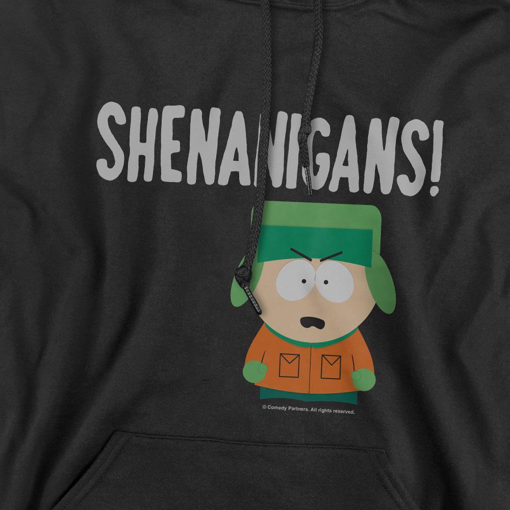 Black - Side - South Park Mens Knockoff Hoodie