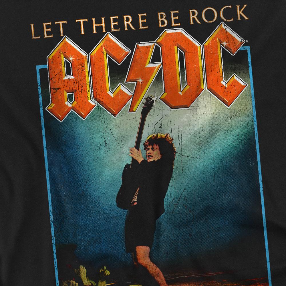Black - Side - AC-DC Unisex Adult Let There Be Rock T-Shirt