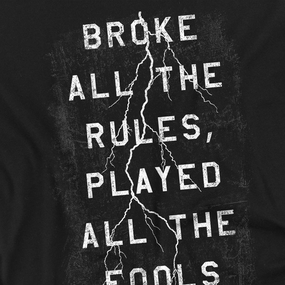 Black - Back - AC-DC Unisex Adult Struck T-Shirt