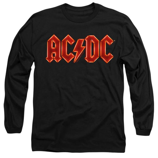 Black - Front - AC-DC Unisex Adult PWR-UP Logo T-Shirt