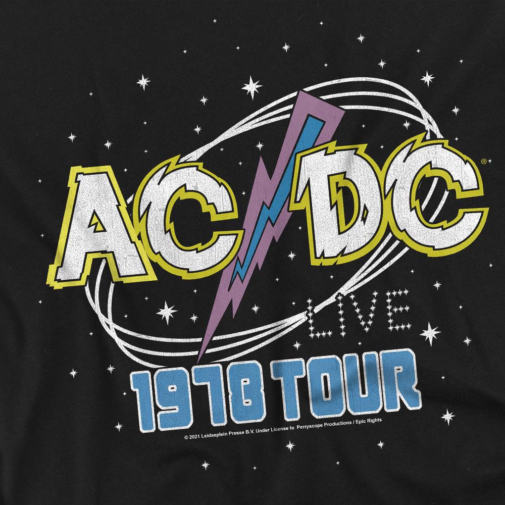 Black - Back - AC-DC Unisex Adult Live T-Shirt